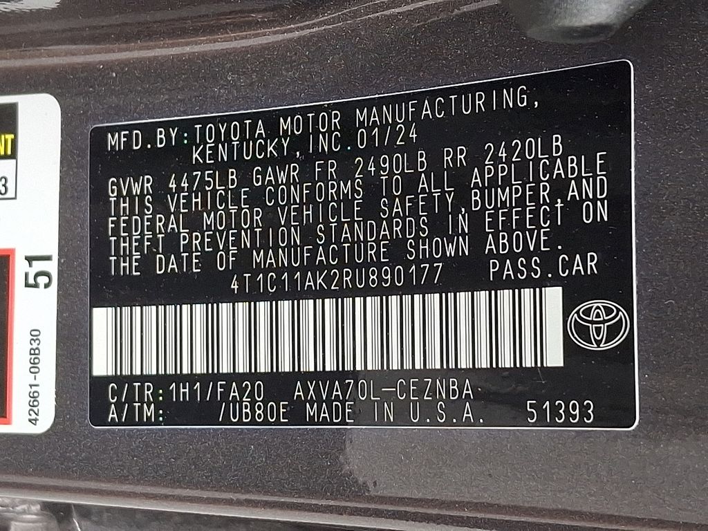 2024 Toyota Camry LE Gray at Sutliff Volkswagen