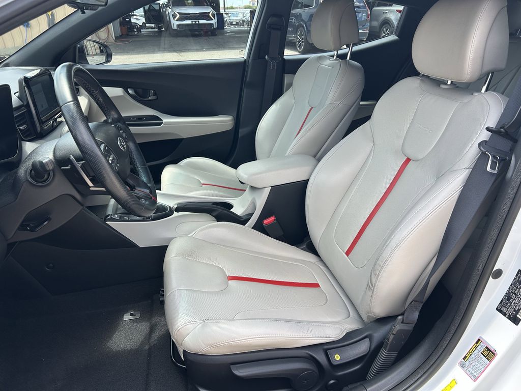 2020 Hyundai Veloster Turbo Ultimate White at Baytown Hyundai