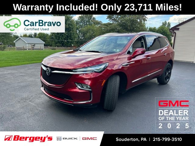 Cherry Red Tintcoat 2024 Buick Enclave SUV / Crossover Four-Wheel Drive 9-Speed Automatic
