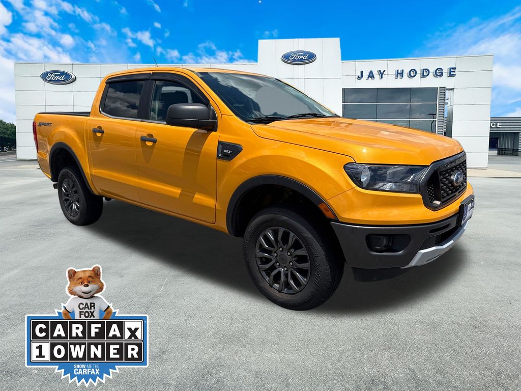 Orange Metallic 2021 Ford Ranger Pickup Truck 4X2 Automatic