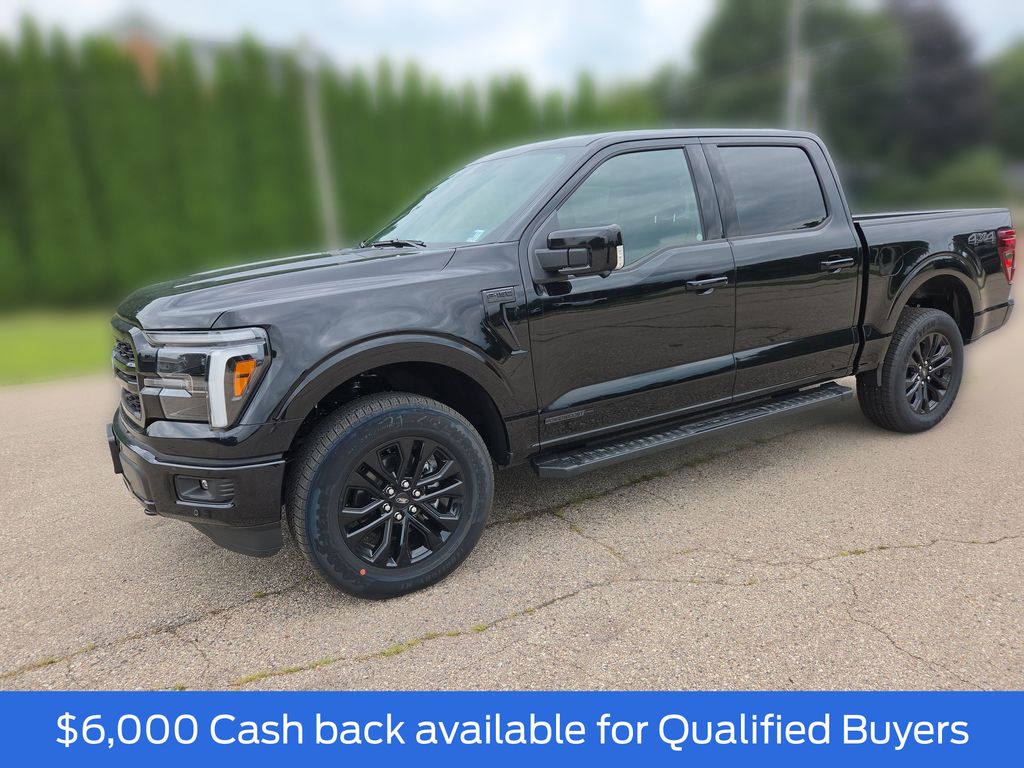 Black Metallic 2026 Ford F-150 Pickup Truck Four-Wheel Drive Automatic