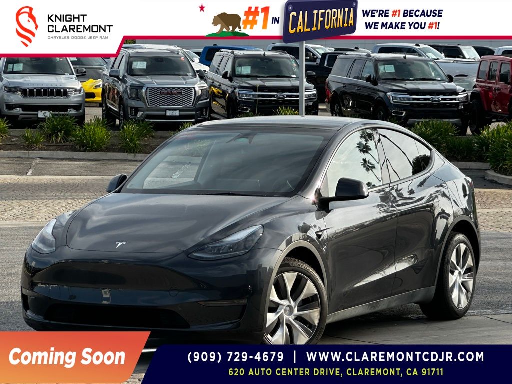 Stealth Gray 2024 Tesla Model Y Long Range AWD SUV / Crossover All-Wheel Drive 1-Speed Automatic