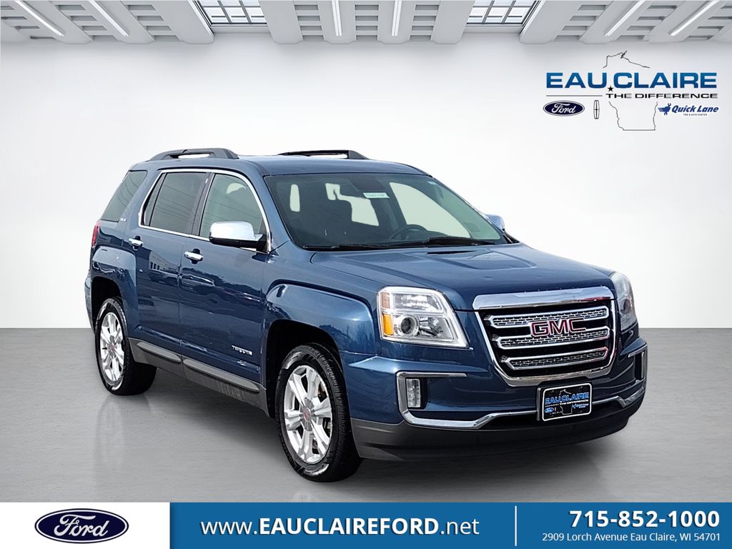 Slate Blue Metallic 2017 GMC Terrain SLE2 SUV / Crossover Front-Wheel Drive 6-Speed Automatic