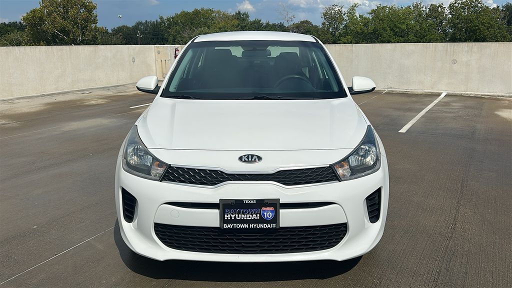 2019 Kia Rio S White at Emmons Autoplex
