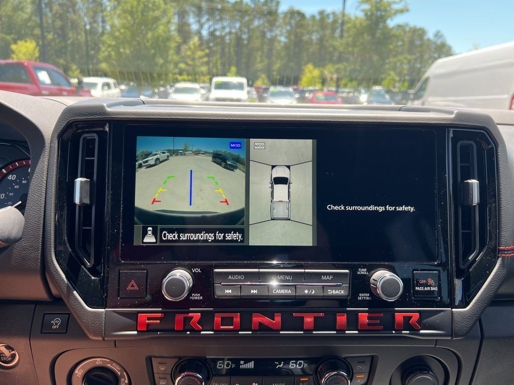 2025 Glacier White Nissan Frontier PRO-4X 4X4 Truck