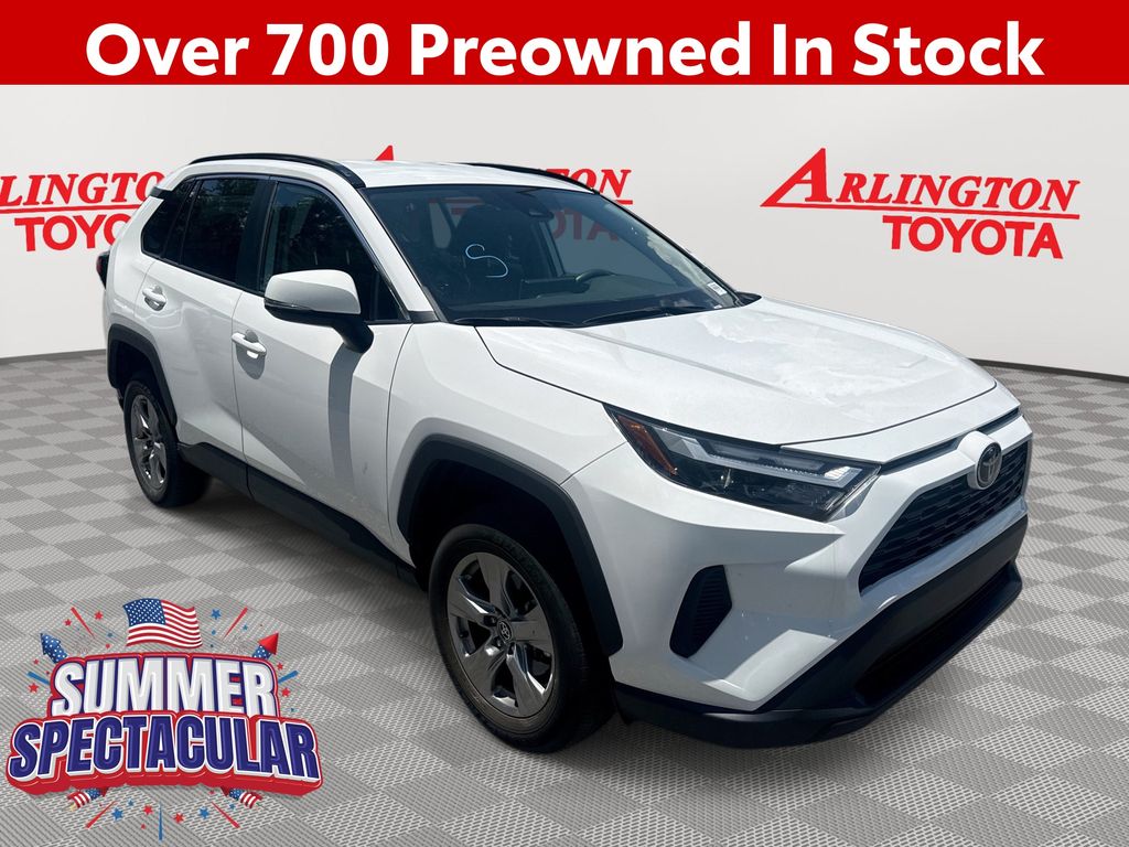 Ice Cap 2025 Toyota RAV4 SUV / Crossover Front-Wheel Drive 8-Speed Automatic