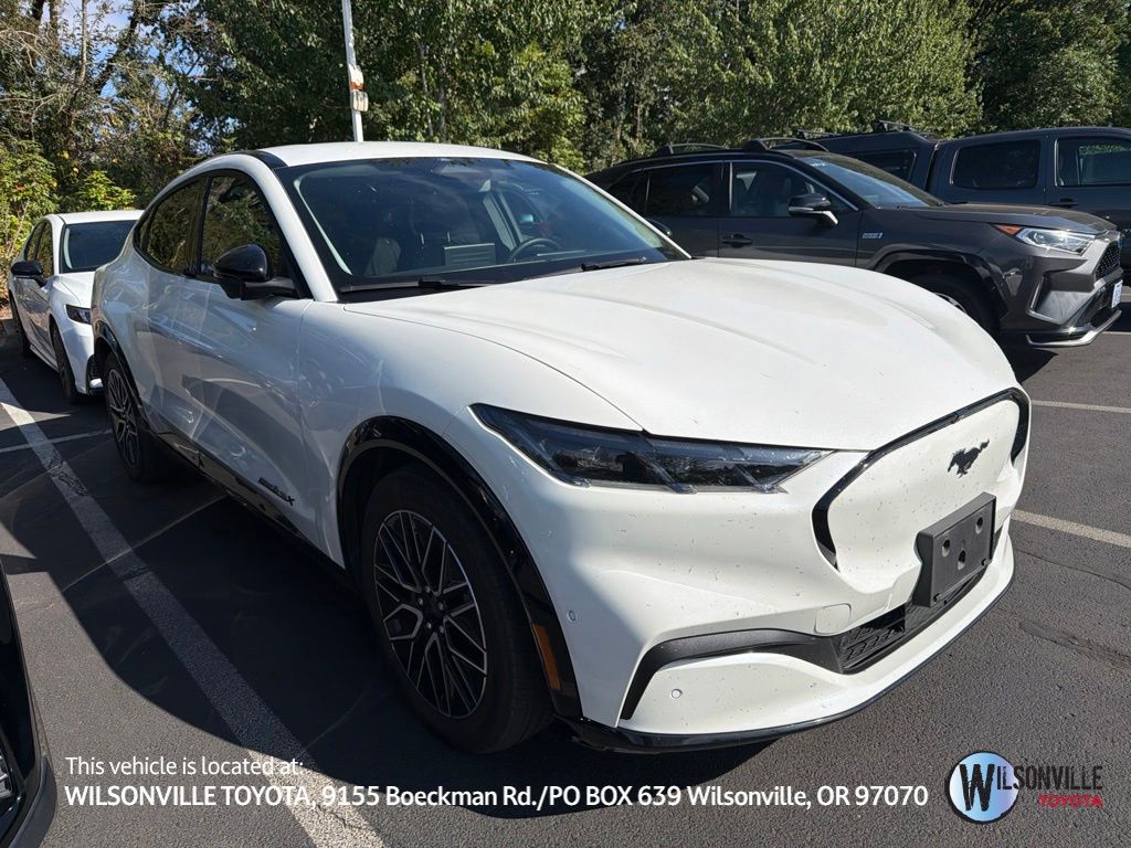 White Metallic 2024 Ford Mustang Mach-E SUV / Crossover All-Wheel Drive Automatic