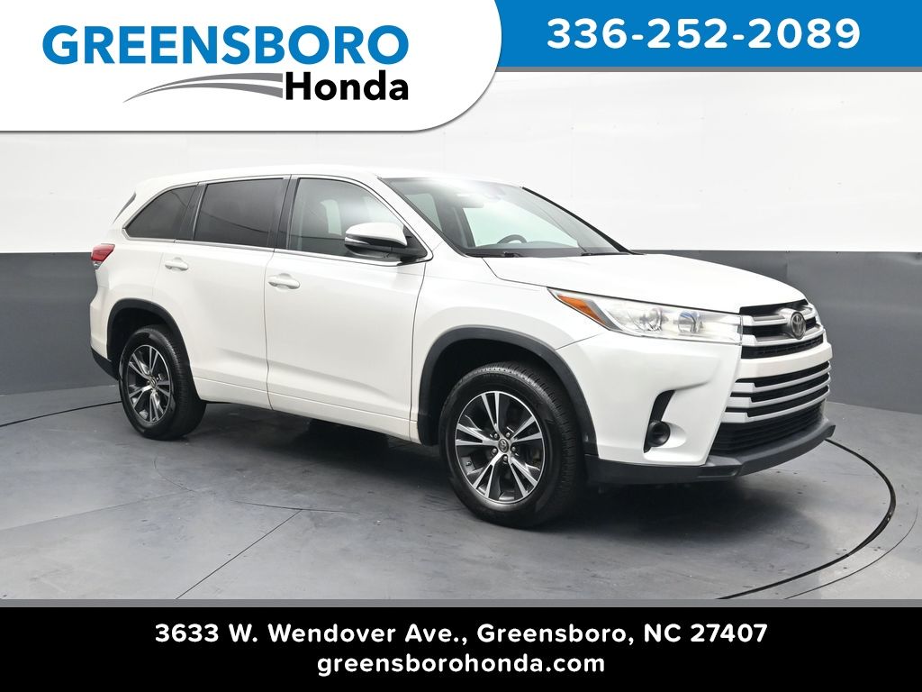 White (Blizzard Pearl) 2018 Toyota Highlander SUV / Crossover Front-Wheel Drive 8-Speed Automatic