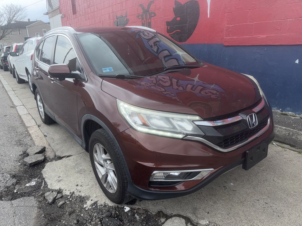 Red 2016 Honda CR-V EX-L AWD SUV / Crossover All-Wheel Drive Continuously Variable Transmission