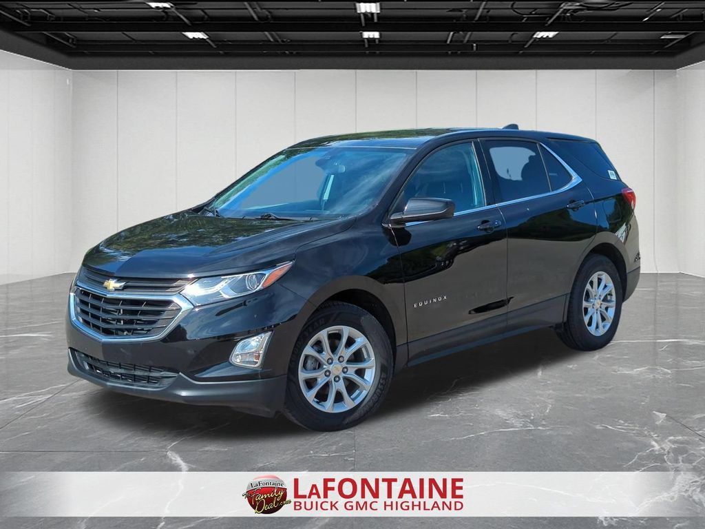 Black Metallic 2020 Chevrolet Equinox SUV / Crossover Front-Wheel Drive 6-Speed Automatic Overdrive