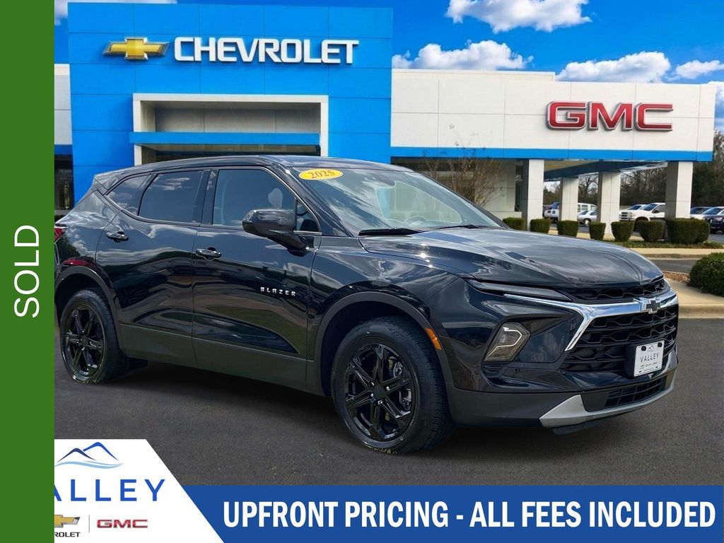 Black 2025 Chevrolet Blazer SUV / Crossover 9-Speed Automatic Overdrive
