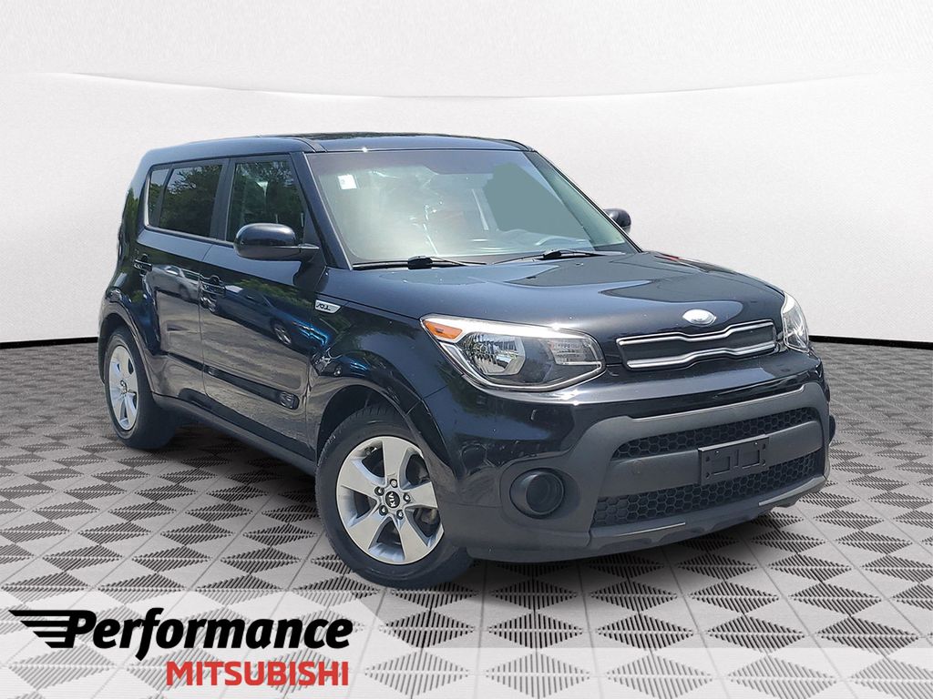 Shadow Black 2017 Kia Soul Wagon Front-Wheel Drive 6-Speed Automatic