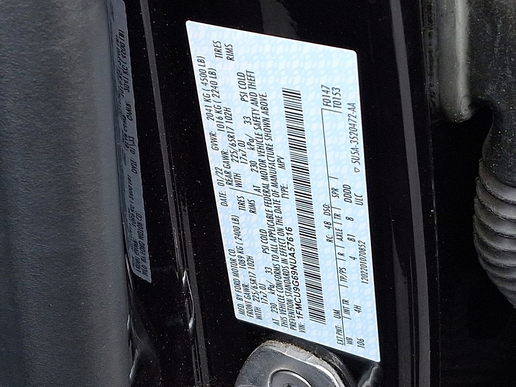 Thumbnail: 2022 Ford Escape - 28