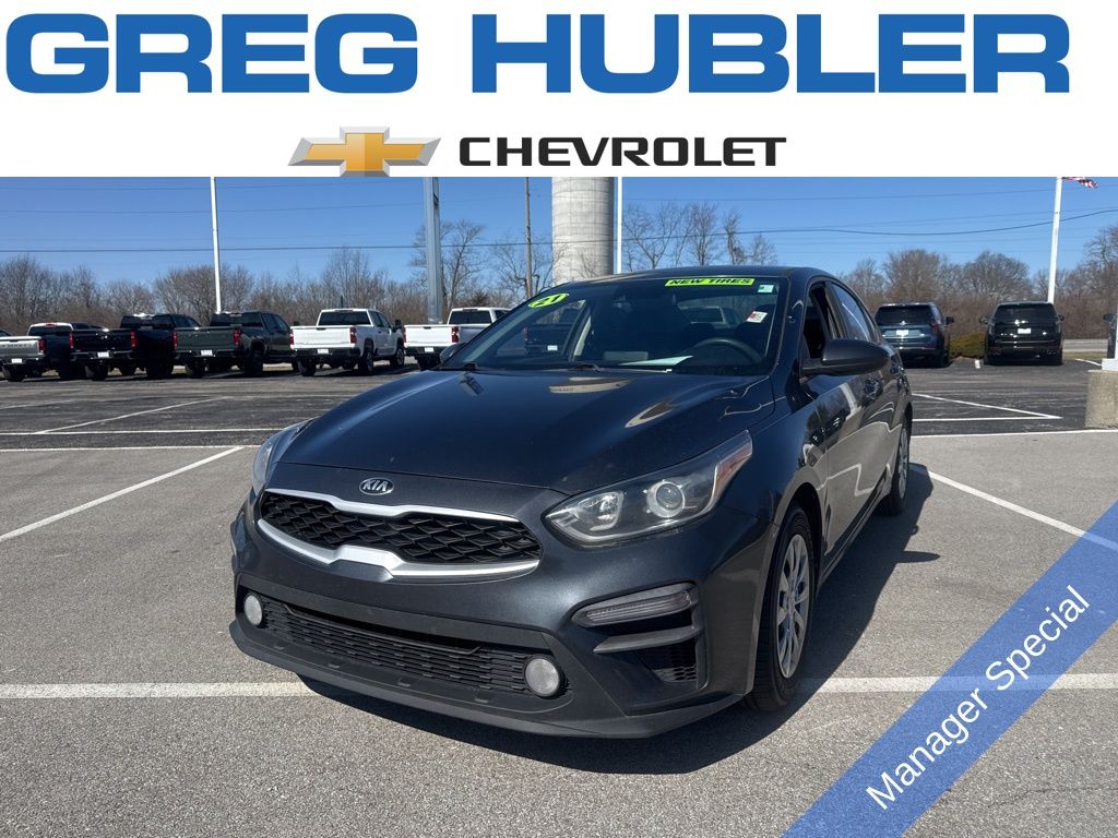 Gravity Gray 2021 Kia Forte FE FWD Sedan Front-Wheel Drive 6-Speed Manual