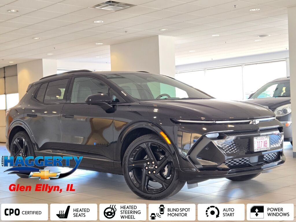 Black 2024 Chevrolet Equinox EV Launch Edition FWD SUV / Crossover Front-Wheel Drive 1-Speed Automatic