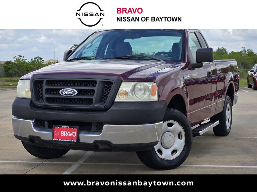 Dark Toreador Red Clearcoat Metallic 2005 Ford F-150 STX Pickup Truck Rear-Wheel Drive 4-Speed Automatic Overdrive