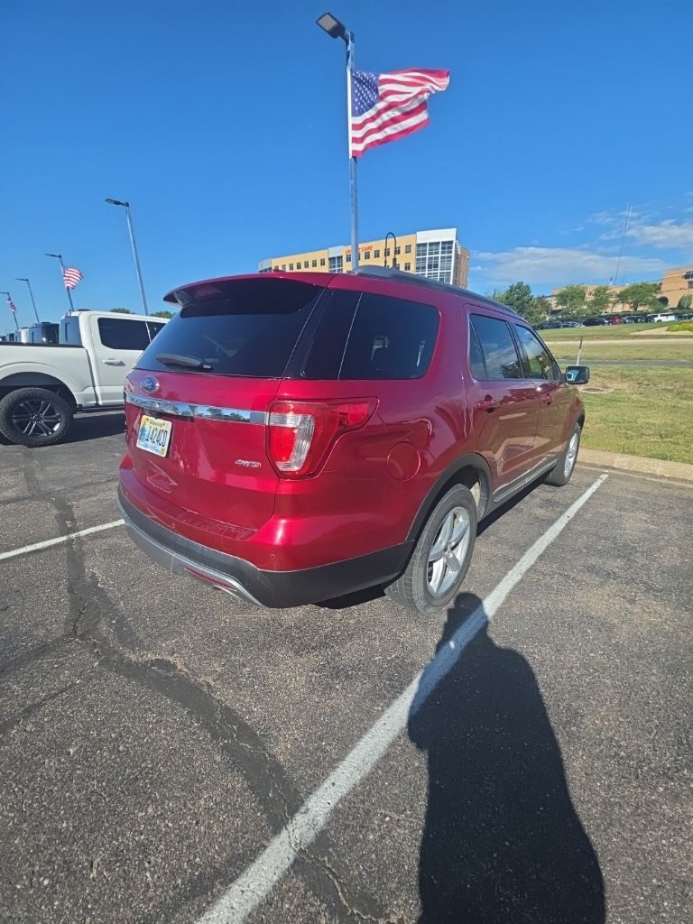 2017 Ruby Red Ford Explorer XLT 4X4 SUV