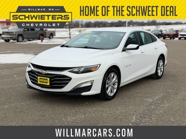 Summit White 2025 Chevrolet Malibu Sedan Front-Wheel Drive Continuously Variable Transmission