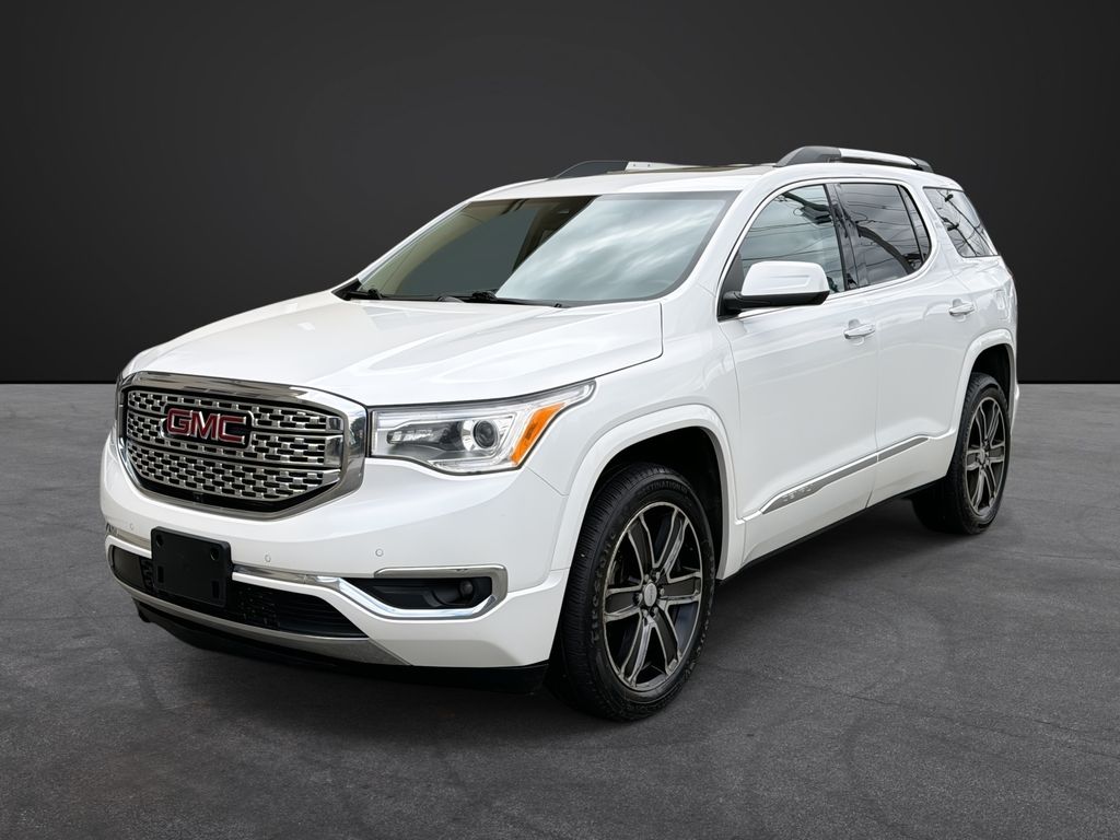 White Frost Tricoat 2017 GMC Acadia Denali AWD SUV / Crossover Four-Wheel Drive 6-Speed Automatic