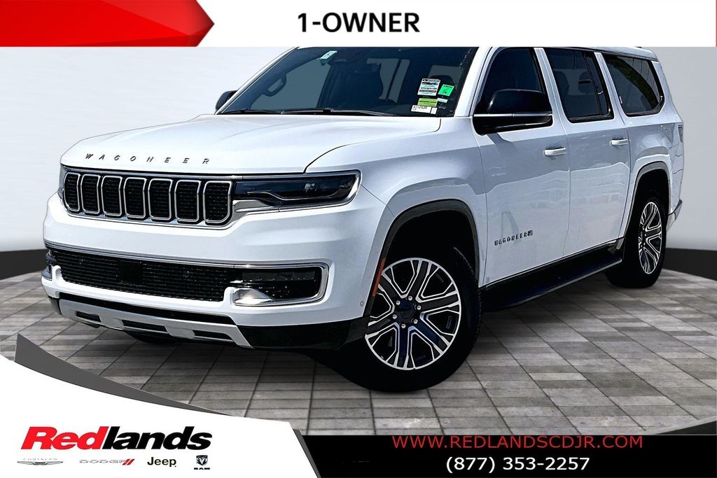 Bright White Clearcoat 2023 Jeep Wagoneer L SUV / Crossover 4X2 8-Speed Automatic