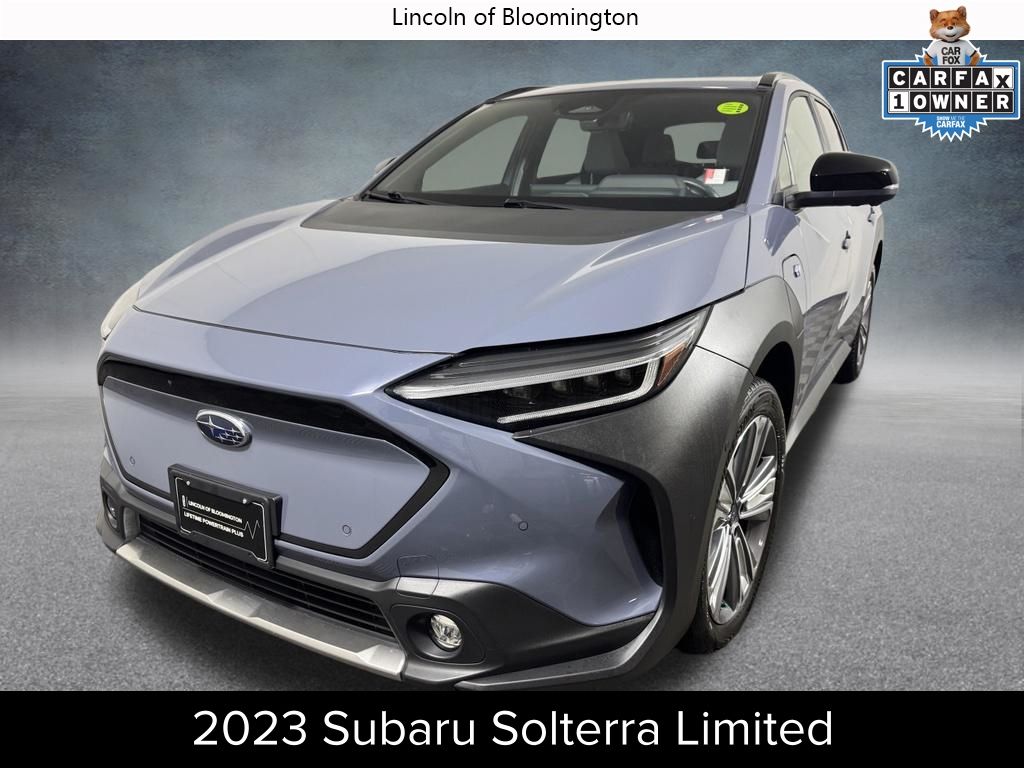 Gray Pearl 2023 Subaru Solterra SUV / Crossover All-Wheel Drive 1-Speed Automatic