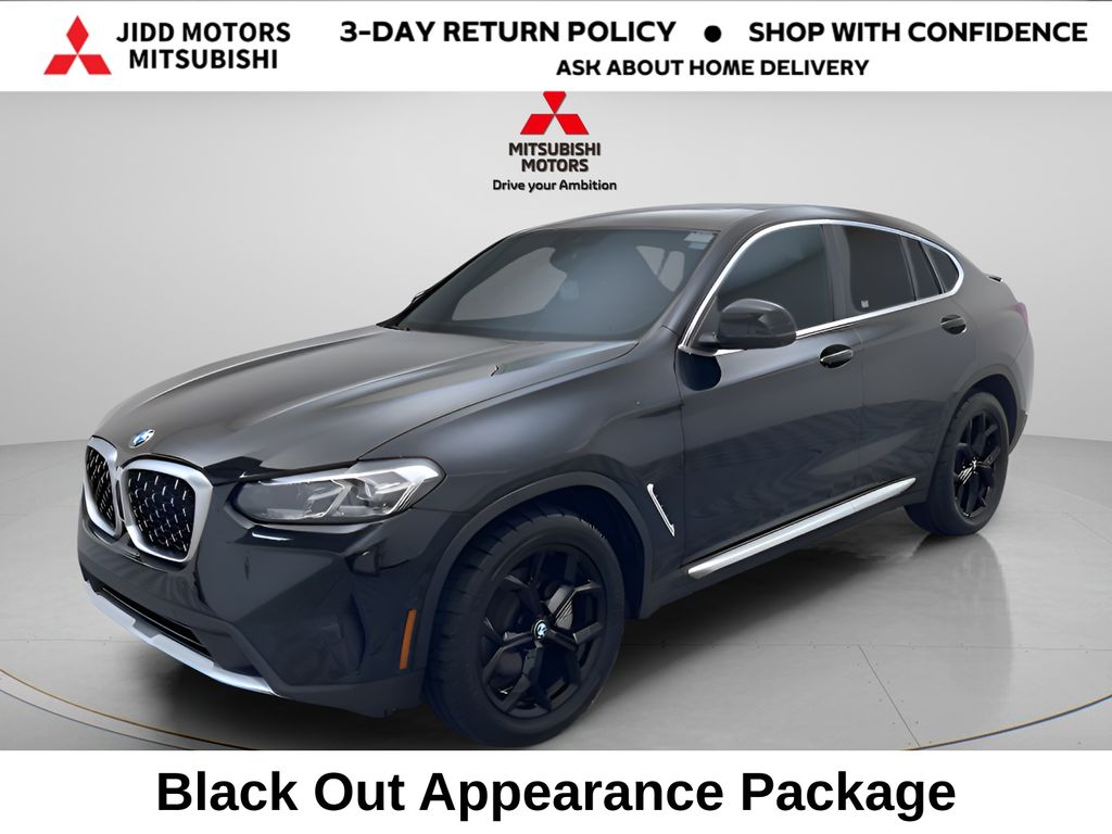 Black Sapphire Metallic 2024 BMW X4 SUV / Crossover All-Wheel Drive 8-Speed Automatic