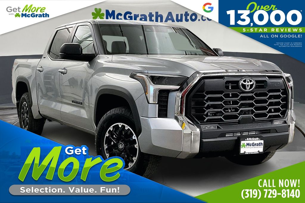 Celestial Silver Metallic 2026 Toyota Tundra SR5 CrewMax Cab 4WD Pickup Truck Four-Wheel Drive Automatic