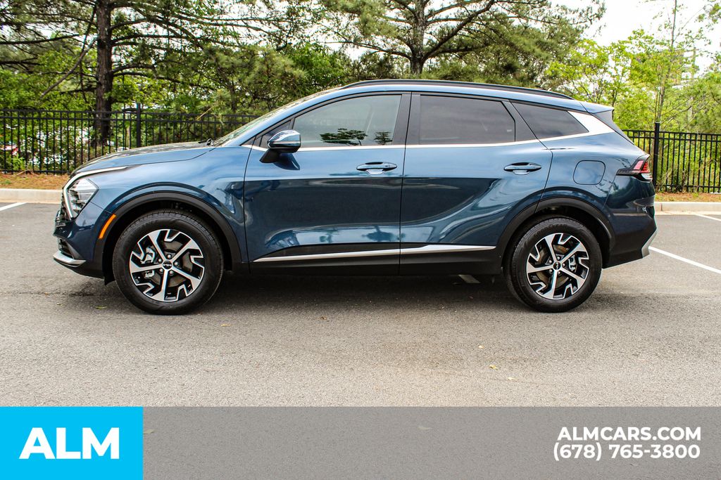 Used 2024 Blue Kia EX image 7