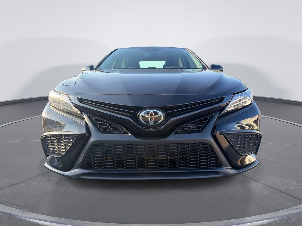 Used 2022 Black Toyota SE image 2
