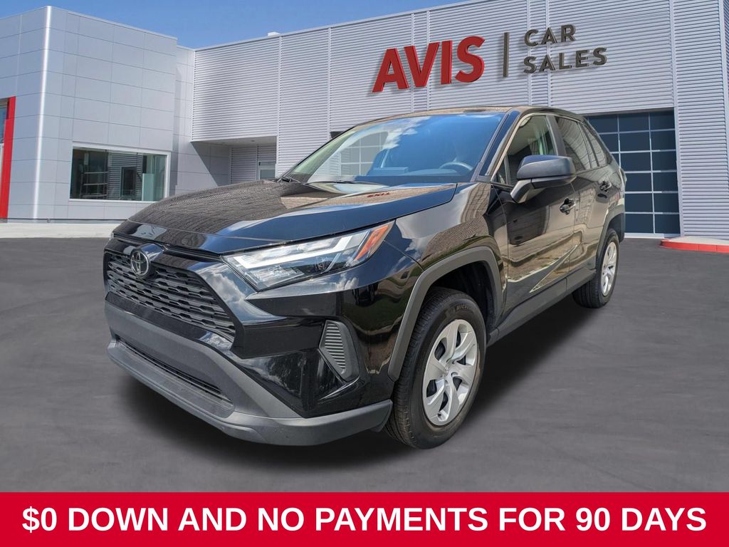 Black 2025 Toyota RAV4 SUV / Crossover Front-Wheel Drive 8-Speed Automatic