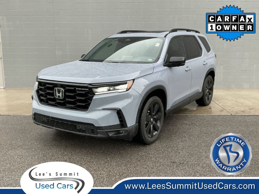 Sonic Gray Pearl 2025 Honda Pilot Black Edition AWD SUV / Crossover All-Wheel Drive Automatic
