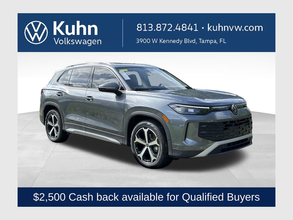 Platinum Gray Metallic 2026 Volkswagen Tiguan SUV / Crossover Front-Wheel Drive 8-Speed Automatic