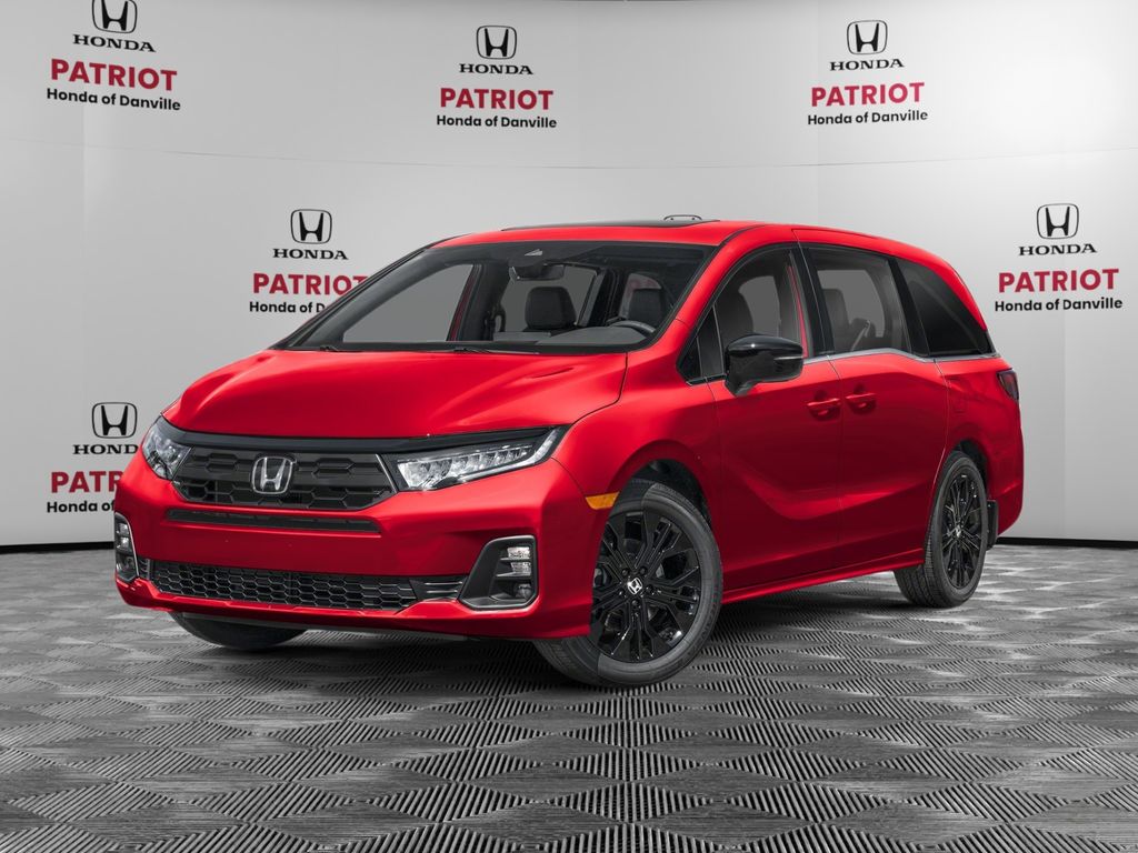 Radiant Red Metallic II 2026 Honda Odyssey Minivan Front-Wheel Drive Automatic