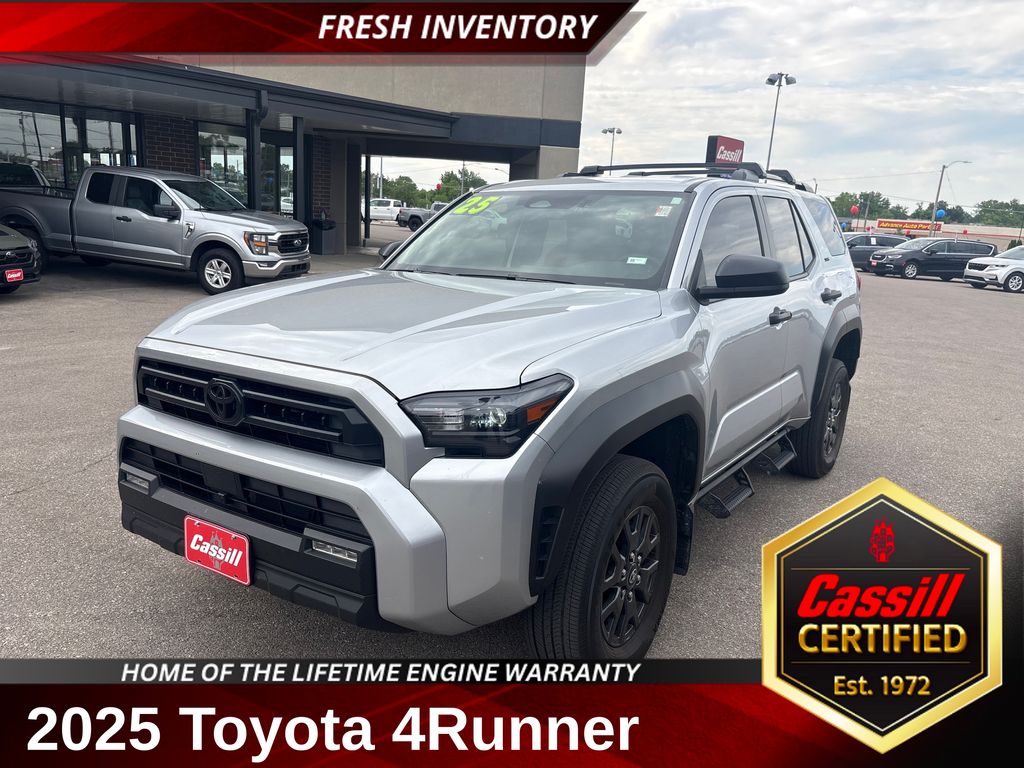 Cutting Edge 2025 Toyota 4Runner SR5 4WD SUV / Crossover Four-Wheel Drive 8-Speed Automatic