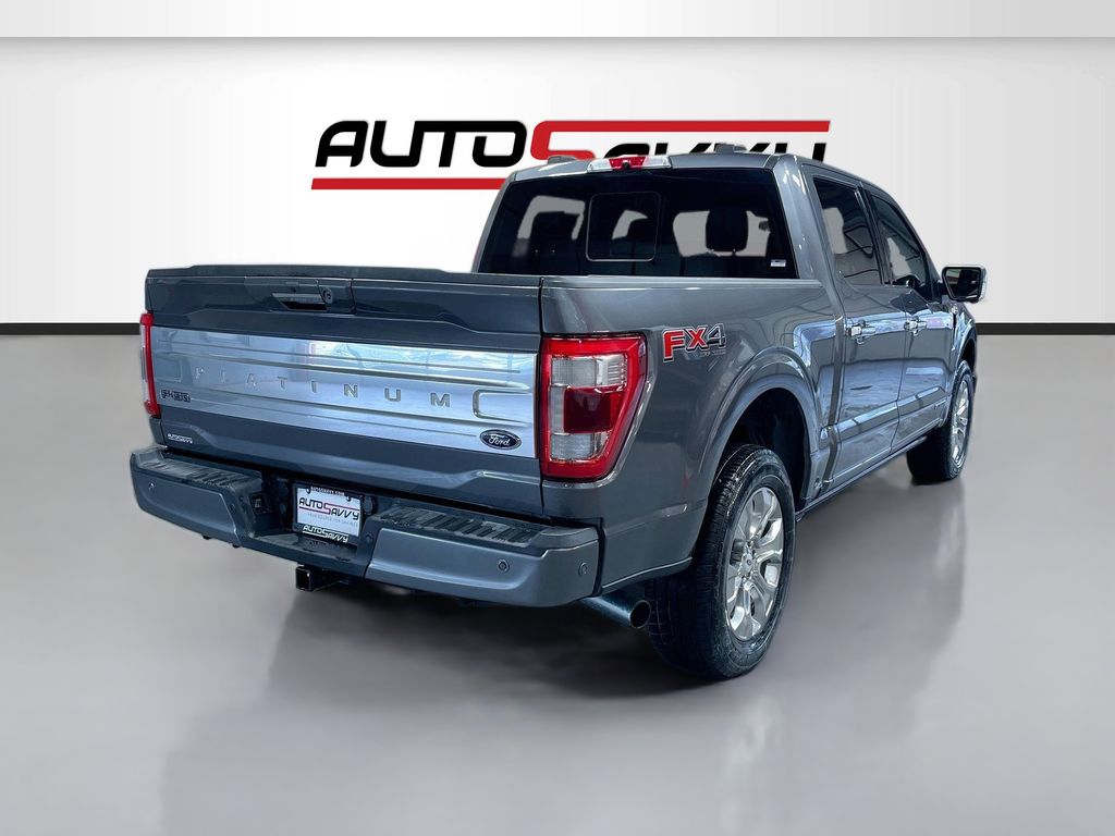 Used 2021 Gray Metallic Ford Platinum image 7
