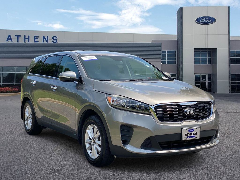 Titanium Silver 2019 Kia Sorento L FWD SUV / Crossover Front-Wheel Drive 6-Speed Automatic