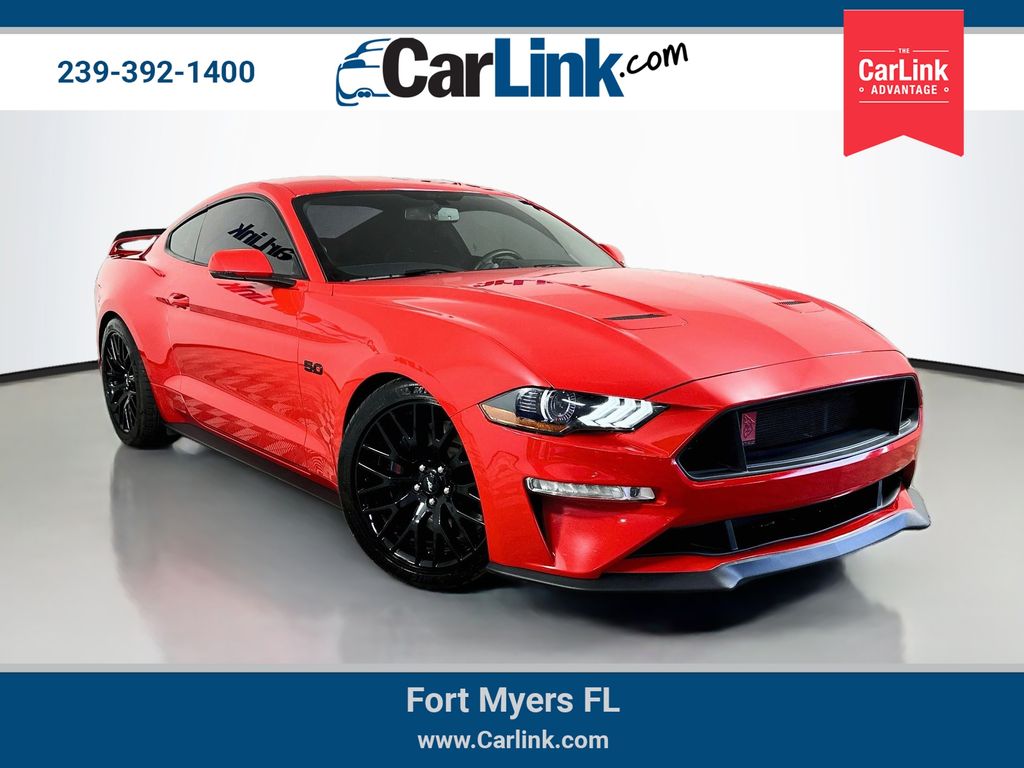 Race Red 2019 Ford Mustang Coupe Rear-Wheel Drive Automatic