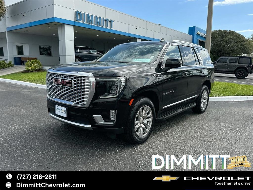 Onyx Black 2024 GMC Yukon SUV / Crossover Four-Wheel Drive Automatic