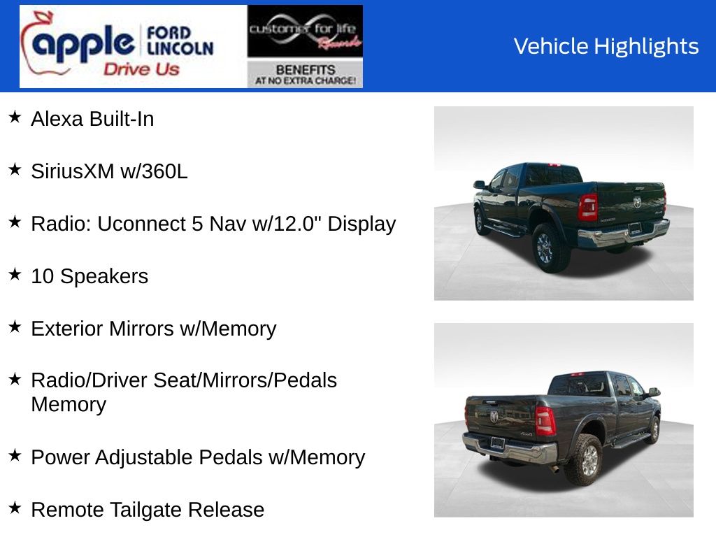 2022 Ram 2500 Laramie Crew Cab 4x4 6'4" Box