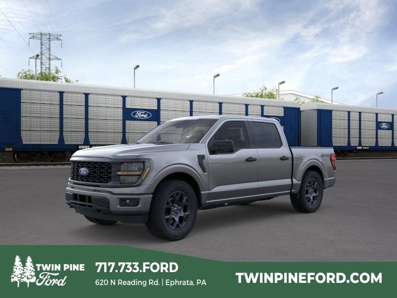 Carbonized Gray Metallic 2026 Ford F-150 STX 4dr SuperCrew 4WD Pickup Truck Four-Wheel Drive Automatic