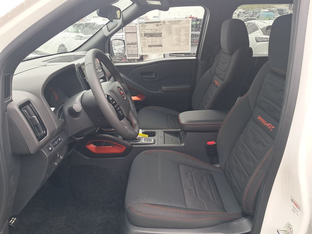 2026 Nissan Frontier PRO-4X White at John Sisson Motors