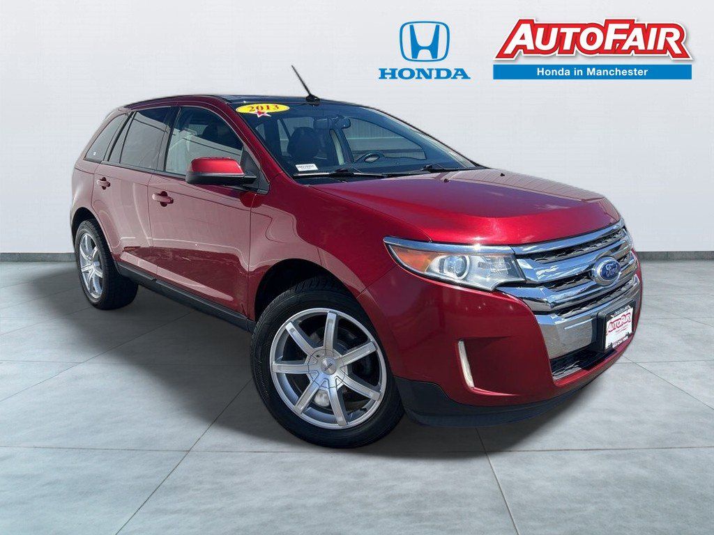 Ruby Red Metallic Tinted Clearcoat 2013 Ford Edge SEL AWD SUV / Crossover All-Wheel Drive 6-Speed Automatic