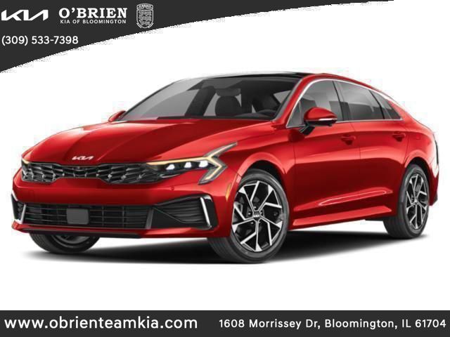 Runway Red 2025 Kia K5 EX FWD Sedan Front-Wheel Drive 8-Speed Automatic