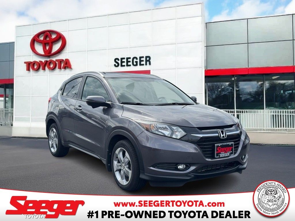 Gray 2017 Honda HR-V EX-L with Nav AWD SUV / Crossover All-Wheel Drive Continuously Variable Transmission