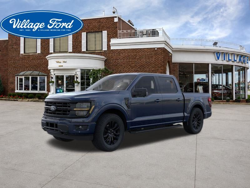 Antimatter Blue Metallic 2026 Ford F-150 Pickup Truck Four-Wheel Drive Automatic