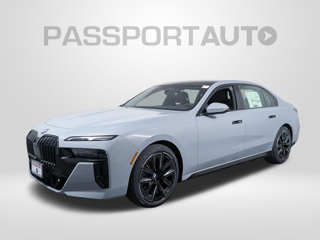 Gray (Brooklyn Grey Metallic) 2026 BMW 7 Series Sedan All-Wheel Drive 8-Speed Automatic