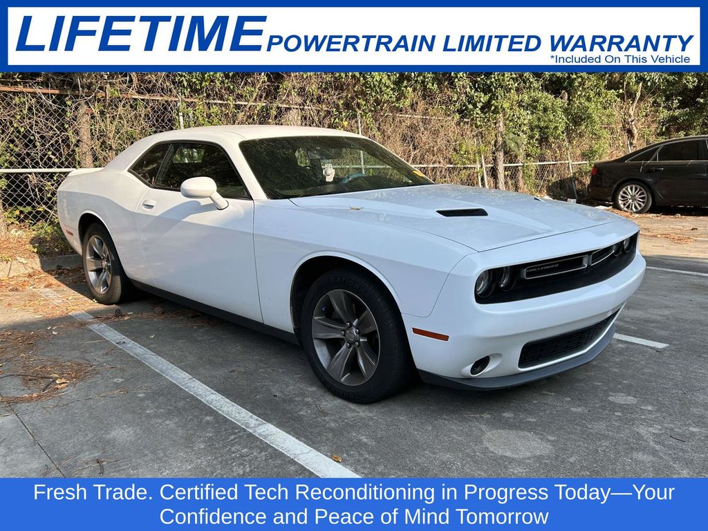 White Knuckle Clearcoat 2019 Dodge Challenger Coupe Rear-Wheel Drive 8-Speed Automatic