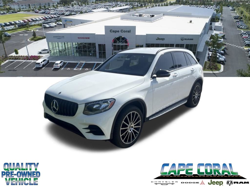 Polar White 2019 Mercedes-Benz GLC SUV / Crossover Rear-Wheel Drive 9-Speed Automatic