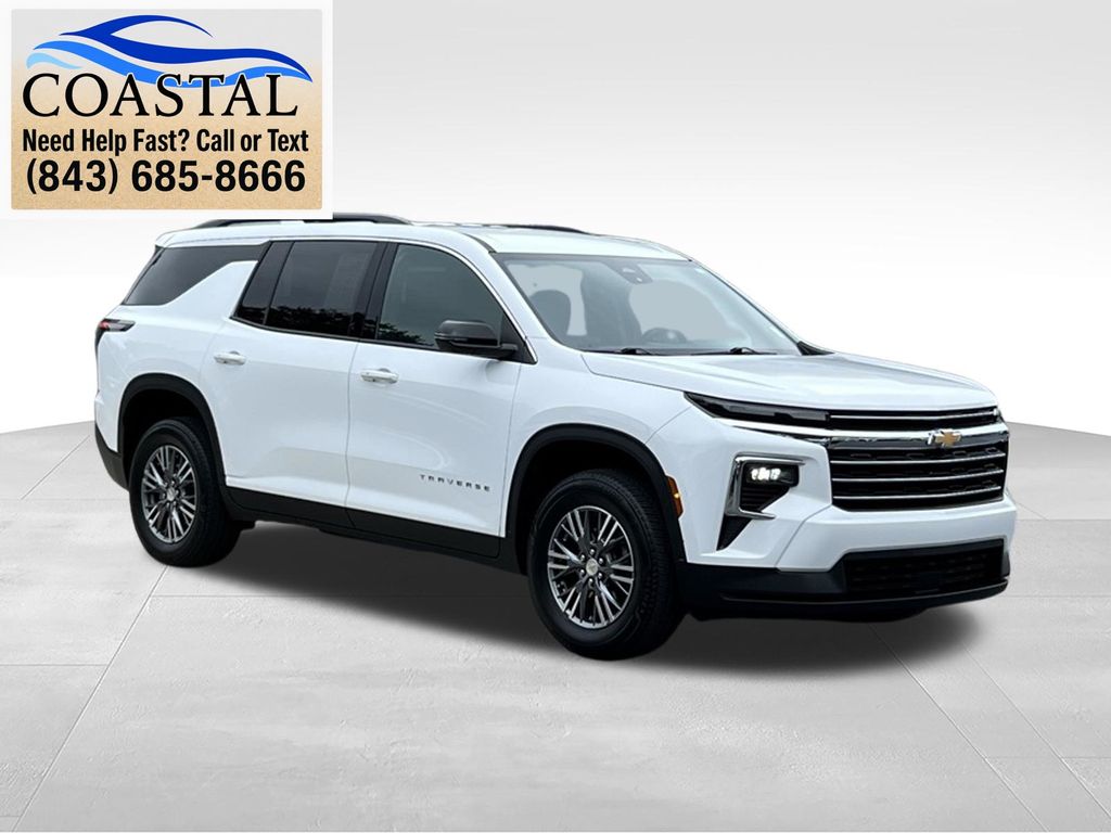 2025 Chevrolet Traverse LT White at Bob Mills Chevrolet