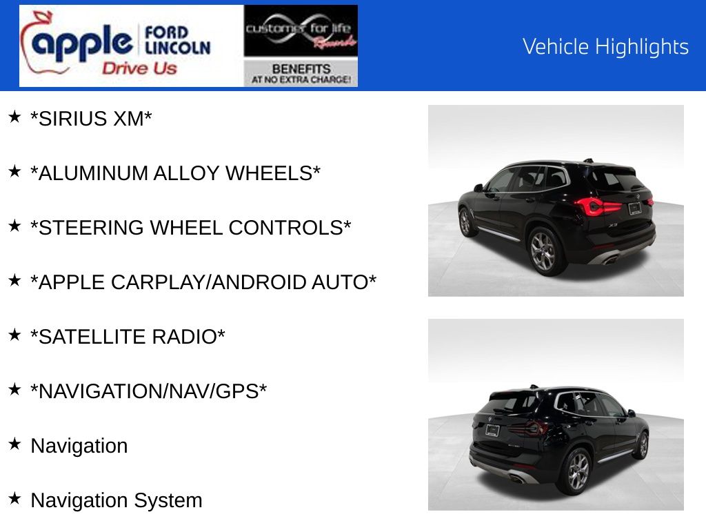 2023 BMW X3 sDrive30i